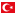Türkçe dili için Türkiye bayrağı.